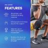 imageadidas Elbow Support Sleeve  Seamless and Smooth Elbow Support for Training Competitions and General Fitness  Ergonomic Design Nylon Trim  Durable ampamp Breathable  Black Red Logo Largeadidas Knee Support