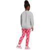 imageadidas Girls Disney Minnie Mouse Jogger SetMedium Grey HeatherPink FusionPure Ruby