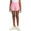 imageadidas Girls Elastic Waistband Retro Woven Gym ShortsBliss Pink