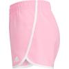 imageadidas Girls Elastic Waistband Retro Woven Gym ShortsBliss Pink