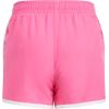imageadidas Girls Elastic Waistband Retro Woven Gym ShortsDark Pink