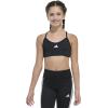 imageadidas Girls Padded Y Back Sports BraBlack