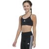 imageadidas Girls Padded Y Back Sports BraBlack