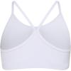 imageadidas Girls Padded Y Back Sports BraWhite