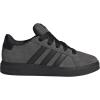 imageadidas Kids Grand Court 00s SneakersCarbonBlackGrey