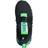 imageadidas Kids Lite Racer Adapt 70 SneakersBlackLime BurstBright Royal