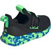 imageadidas Kids Lite Racer Adapt 70 SneakersBlackLime BurstBright Royal