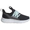 imageadidas Kids Lite Racer Adapt 70 SneakersBlackViolet ToneHalo Mint