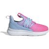 imageadidas Kids Lite Racer Adapt 70 SneakersBlueLucid PinkWhite