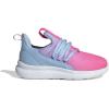imageadidas Kids Lite Racer Adapt 70 SneakersBlueLucid PinkWhite