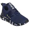 imageadidas Kids Lite Racer Adapt 70 SneakersDark BlueWhitePulse Lime