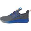 imageadidas Kids Lite Racer Adapt 70 SneakersGreyTeam Royal BlueCrew Orange
