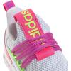 imageadidas Kids Lite Racer Adapt 70 SneakersWhiteLucid LemonLucid Pink