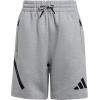 imageadidas Kids Zne ShortsMedium Grey HeatherBlack