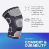 imageadidas Knitted Support Sleeve Ergonomic Compression SleeveKnee Support
