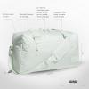 imageadidas Lounge Premium Sport Duffel Bag for Travel and GymLinen Green