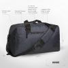 imageadidas Lounge Premium Sport Duffel Bag for Travel and GymTwill BlackBlack