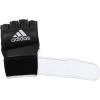 imageadidas MMA Grappling Hook ampamp Loop MMA Training Gloves  for Men Women Unisex  Gloves with Open Palm for MMA Boxing Kickboxing Training ampamp FitnessBlackWhite