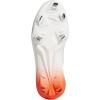 imageadidas Mens Adizero Afterburner 8 CleatsCloud WhiteCore BlackSolar Red