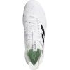 imageadidas Mens Adizero Afterburner 8 CleatsCloud WhiteCore BlackSolar Red