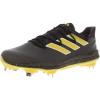 imageadidas Mens Adizero Afterburner 8 CleatsDark BrownGoldblack