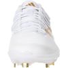 imageadidas Mens Adizero Afterburner 8 CleatsWhiteGold MetallicWhite
