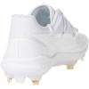 imageadidas Mens Adizero Afterburner 8 CleatsWhiteGold MetallicWhite