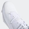 imageadidas Mens Adizero Afterburner 8 CleatsWhiteSilver MetallicTeam Light Grey