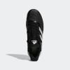 imageadidas Mens Adizero Afterburner 8 Turf Baseball ShoeBlackSilver MetallicWhite