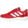 imageadidas Mens Adizero Afterburner 8 Turf Baseball ShoeTeam Collegiate RedSilver MetallicWhite