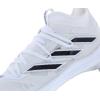 imageadidas Mens Adizero Afterburner Nwv Cleats SneakerCloud WhiteJet BlackWind White
