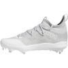 imageadidas Mens Adizero Afterburner Nwv Cleats SneakerTeam Light GreyWhiteWhite