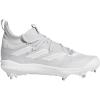 imageadidas Mens Adizero Afterburner Nwv Cleats SneakerTeam Light GreyWhiteWhite