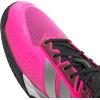 imageadidas Mens Adizero Ubersonic 5 Tennis SneakerLucid PinkSilver MetallicBlack