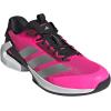 imageadidas Mens Adizero Ubersonic 5 Tennis SneakerLucid PinkSilver MetallicBlack