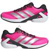 imageadidas Mens Adizero Ubersonic 5 Tennis SneakerLucid PinkSilver MetallicBlack