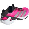 imageadidas Mens Adizero Ubersonic 5 Tennis SneakerLucid PinkSilver MetallicBlack