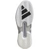 imageadidas Mens Adizero Ubersonic 5 Tennis SneakerWhiteBlackSilver Metallic
