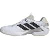 imageadidas Mens Adizero Ubersonic 5 Tennis SneakerWhiteBlackSilver Metallic