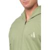 imageadidas Mens All Szn Fleece FullZip HoodieTent Green