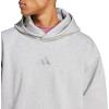 imageadidas Mens All Szn Fleece Loose HoodieMedium Grey Heather