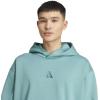 imageadidas Mens All Szn Fleece Loose HoodiePowder Teal