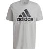 imageadidas Mens Badge of Sport TeeMedium Grey HeatherBlack