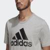 imageadidas Mens Badge of Sport TeeMedium Grey HeatherBlack