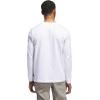 imageadidas Mens Beyond Graphic Long Sleeve TShirtWhite