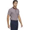 imageadidas Mens Beyond Textured Polo ShirtAurora Ruby S25