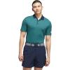 imageadidas Mens Beyond Textured Polo ShirtPure Teal