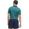 imageadidas Mens Beyond Textured Polo ShirtPure Teal