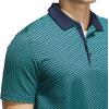 imageadidas Mens Beyond Textured Polo ShirtPure Teal