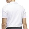 imageadidas Mens Beyond Textured Polo ShirtWhite